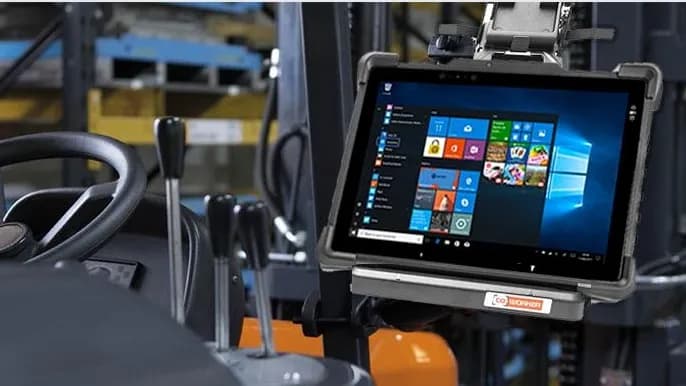 Intégration d'une tablette sur chariot élévateur : ce qu'il faut savoir