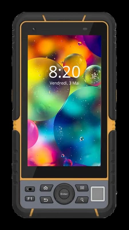 Vue arrière de la tablette ATEX CW-6EX 