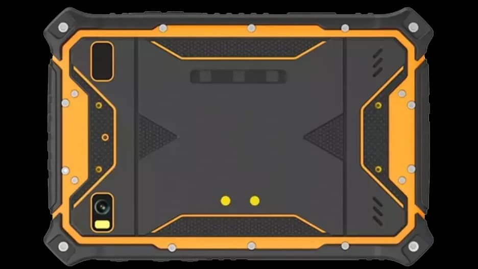 Vue arrière de la tablette durcie CW-7A 
