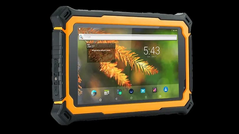 Vue de face de la tablette ATEX CW-7EX 
