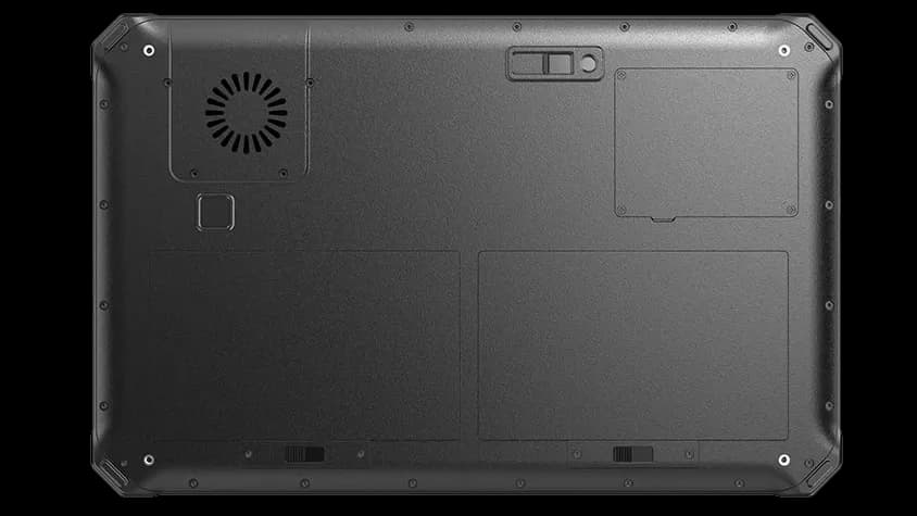 Vue arrière de la tablette durcie CW-N12 