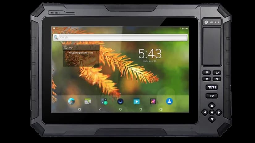 Vue de face de la tablette ATEX CW-10EX